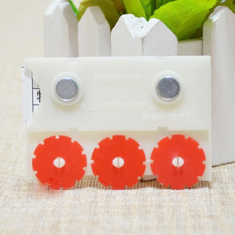 冰禹仓库计数标识牌10个磁性货架标签仓位H卡货位卡4位数65*100mm