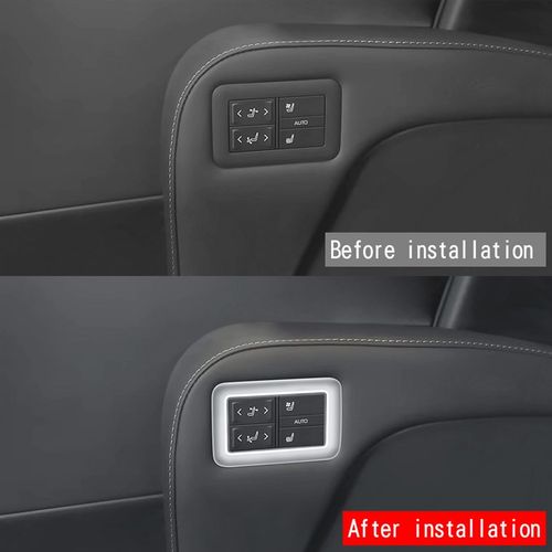 适用23款丰田ALPkHARD/VELLFIRE 40系中排座椅控制面板埃尔法内饰