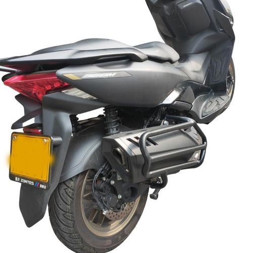 适用于升仕3f68M排气保护杠改装消声保护罩保险杠排气防摔杠配件