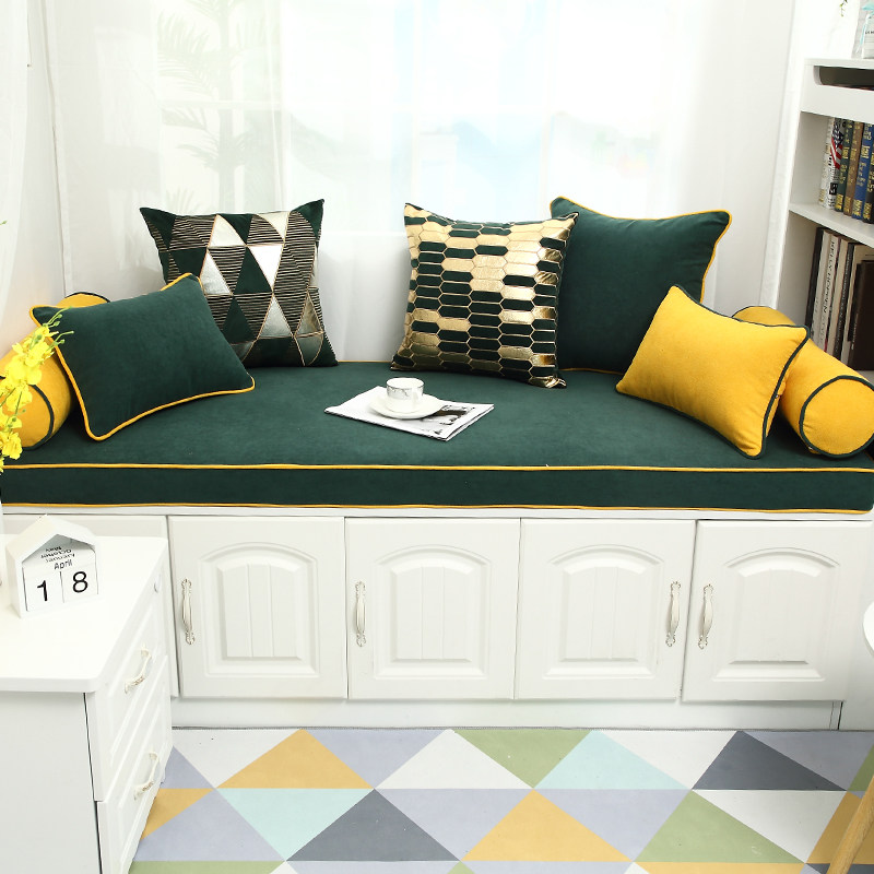 定做阳台飘窗垫窗l台垫子四季卧室榻榻米海绵网红北欧风可拆洗防,居家布艺,飘窗垫,淘宝优惠券,粉丝福利购,淘宝优惠卷