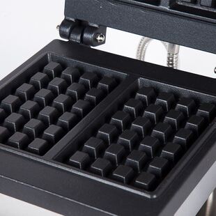 单头松饼机器 Waffle 温控松饼机 单头电y热华夫炉 商用 Baker