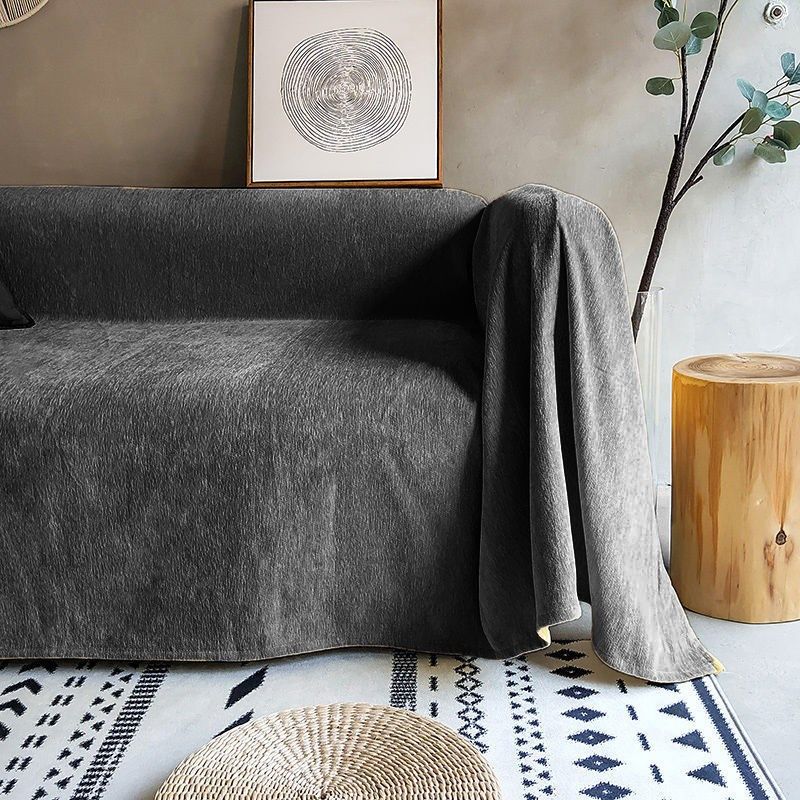 加厚防滑沙发巾全盖一片式雪尼尔四季通用M可水洗全包沙发套罩垫,居家布艺,沙发垫,淘宝优惠券,粉丝福利购,淘宝优惠卷
