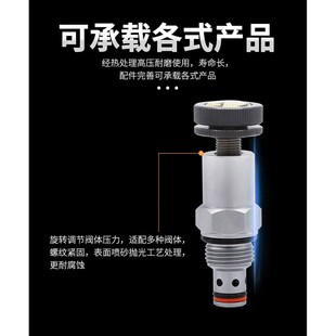 巨丰液压流量控制j阀 电磁流量调速阀FMS-02 叠加式液压节流阀