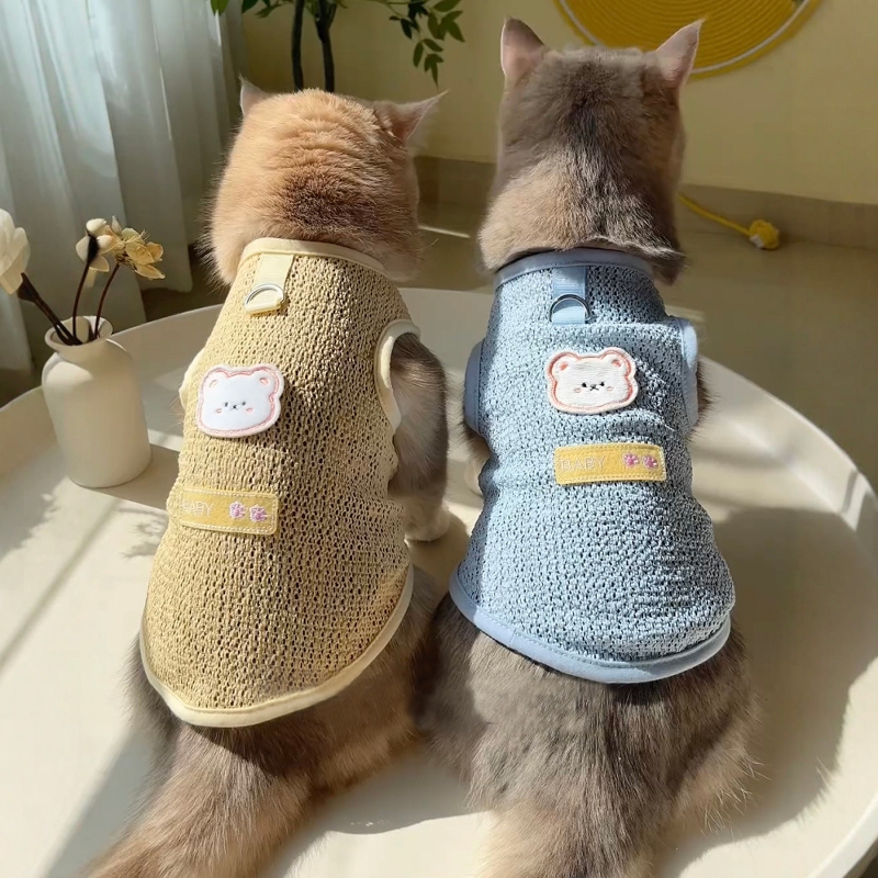 猫咪夏季薄款透气可牵引布偶猫