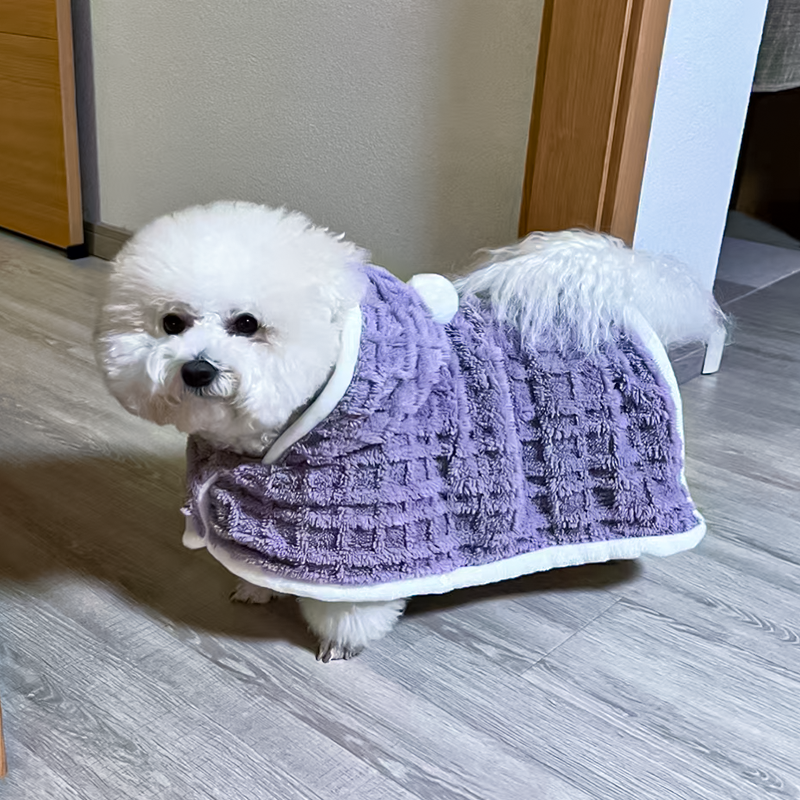 小狗狗衣服秋冬保暖披风睡觉加厚斗篷泰迪博美睡袍加绒毛毯,宠物/宠物食品及用品,猫宠物服装/雨衣（新）,淘宝优惠券,粉丝福利购,淘宝优惠卷