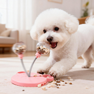 狗狗玩具拍打漏食器互动训练自嗨解闷神器消耗精力益智冻干发射器