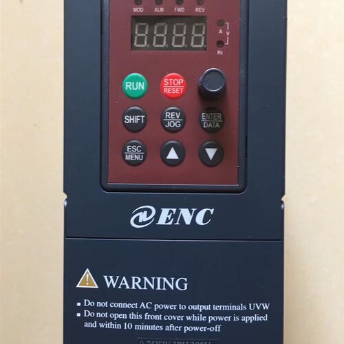 ENC易能变频器EDS800-2S0007 0.75KW 1PH 220V电机马达调速器