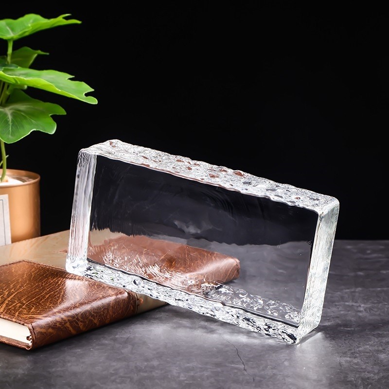 超白空心方形透明玻璃砖块卫生间隔断墙网红透光水晶艺术浴室屏风