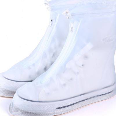 极速户外防水防雨鞋套男防滑耐磨加E厚底鞋套女漂流学生骑行下雨