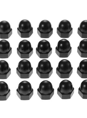 极速100pcs Nylon Plastic Cwap Nut Acorn Nut Dome Head Hex Nu