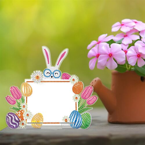 新品DIY Diamond Painting Message FBoard Rabbit Egg Diamond