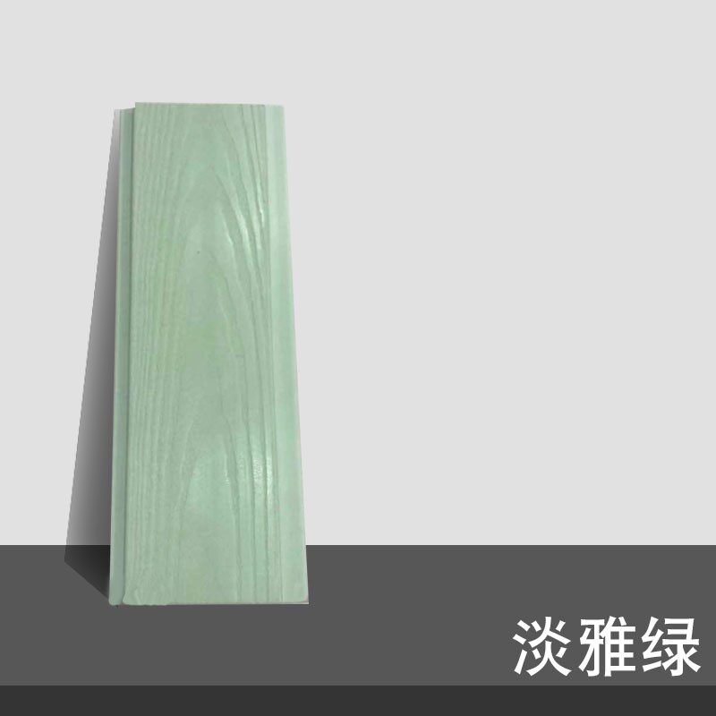 极速生态木浮雕板幼n儿园墙裙阳台吊顶绿可木集成墙板装饰材料客