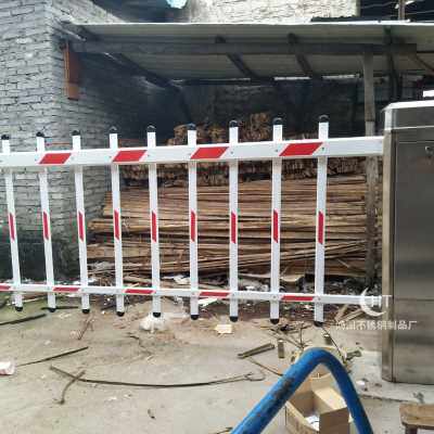 极速厂促新款社区i升降栅栏机机 304不锈钢栅栏机杆 工地电动遥控