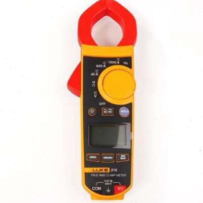 极速eec高准确度真有效值数字钳形万用电F表电流表钳表 F319 [测