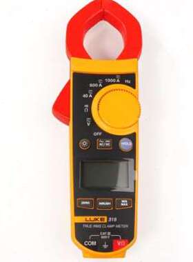 极速eec高准确度真有效值数字钳形万用电F表电流表钳表 F319 [测