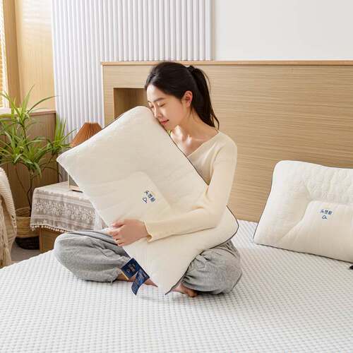新品泰国天然乳胶家用枕头护颈椎助F睡眠一对套枕芯睡觉专用整头