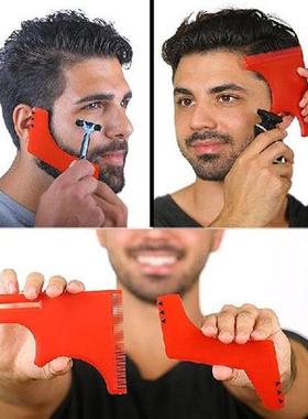 极速234Pcs Mens Beard Combs Hair Trimmers NPlastic Men Beard