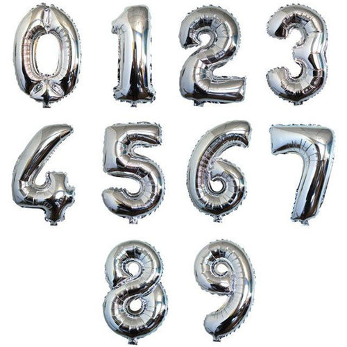 新品Balloon  Birthday Number  AParty Balloons for PartyDecor