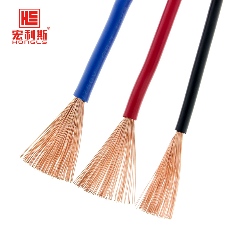 极速国标RV单芯多股铜芯软电线0.5 0.75 1 1.5 2.5 V4 6平方控制