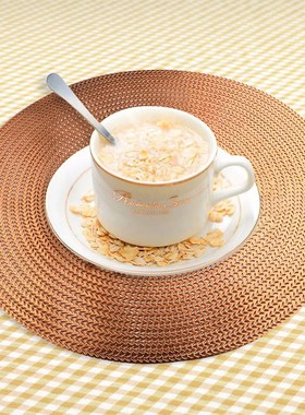 极速Table Dfecoration Kitchen Bowl Mat Dining Table Mat Heat
