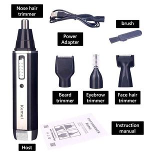 Rechargeable Men Hair Trimmer Ear Nose 极速4 Ezlectric