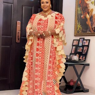 极速MAMADA L7539 Afrpican Women Clothing Dashiki Abaya Styli