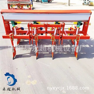 极速玉米大豆精播机m小四轮带动4行浆腿免耕点播机高粱精播机播种