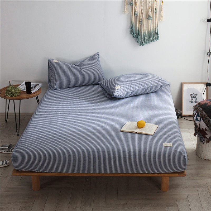 极速纯棉床罩单件防尘保护套席梦思床垫I套子水洗棉床笠款床单防