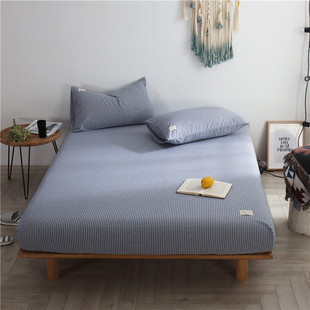 极速纯棉床罩单件防尘保护套席梦思床垫I套子水洗棉床笠款床单防