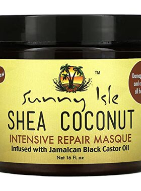 极速Sunny Isle Shea Coconut Intensive Repair Masque X16oz