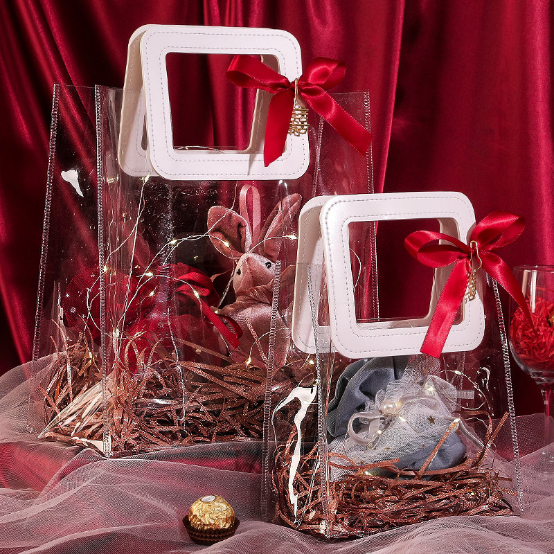 新品礼品袋d回礼伴手礼手提袋创意礼物盒子袋子结婚喜糖盒生日礼