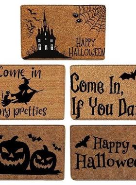 极速Halloween Mats Slip For Front Door Funny DoRor Mats Indo