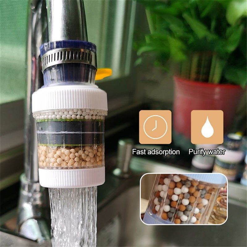 极速Universal Kitchen Faucet 5-layers PurLifier Tap Filter W