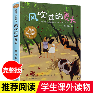 广东深圳罗湖区推荐 风吹过 11岁小学生三四五年级课外阅读书籍幼儿童文学成长教育图画故事书总有一天会长大 阅读 夏天9