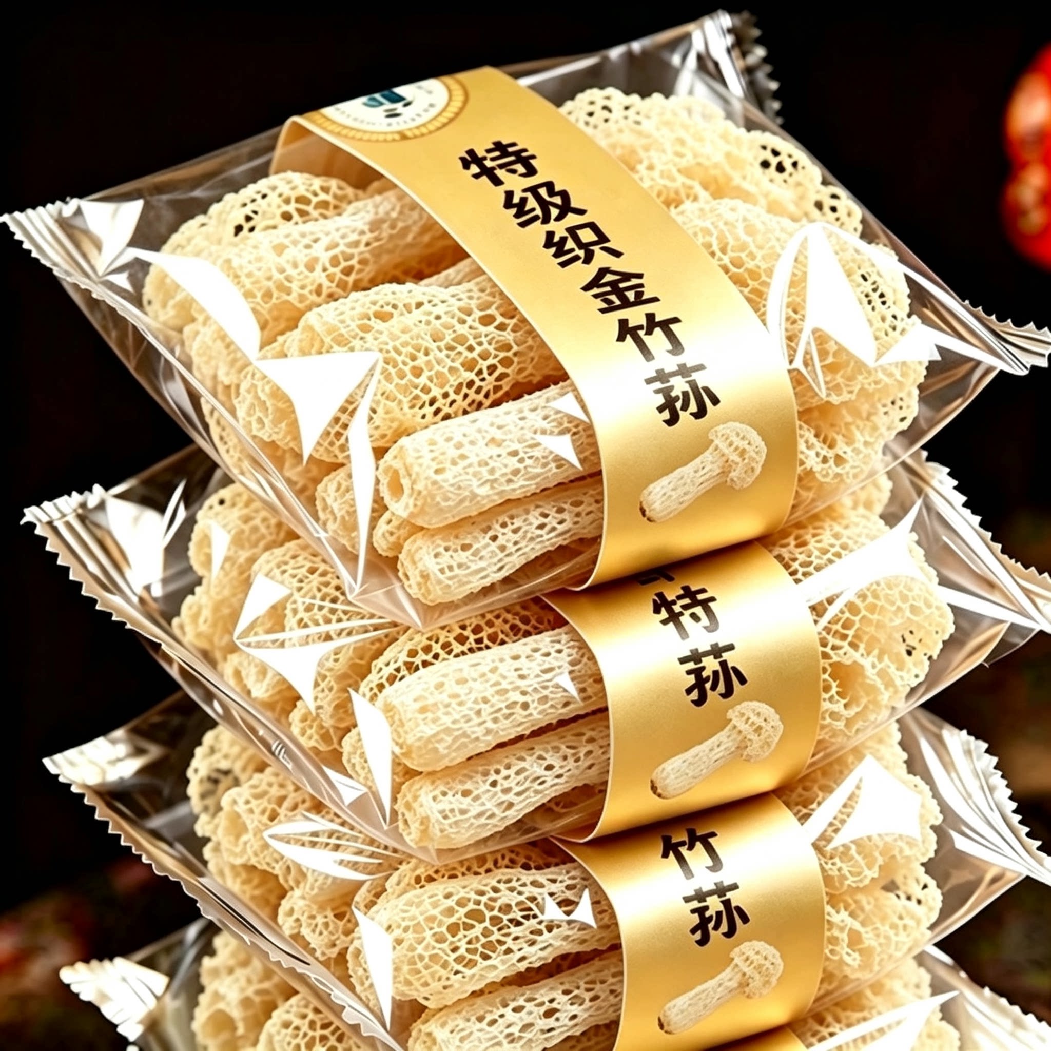 【2026新货】织金长裙竹荪干货特产无硫新鲜竹荪火锅煲汤食材净重