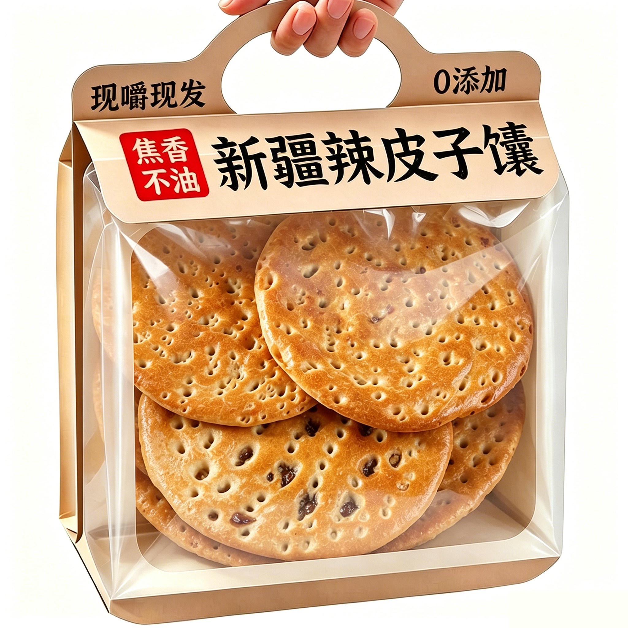 天猫严选！辣皮子馕新疆特产老式老糕点烧饼馕夹心烤馍下午茶点心