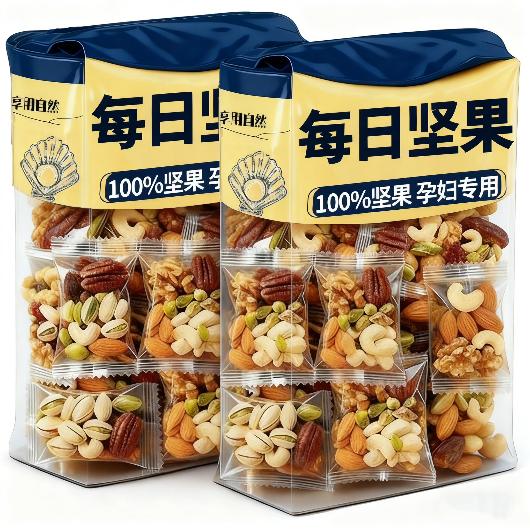 央妈推荐每日坚果官方旗舰店每日坚果独立小包装孕妇专用零食