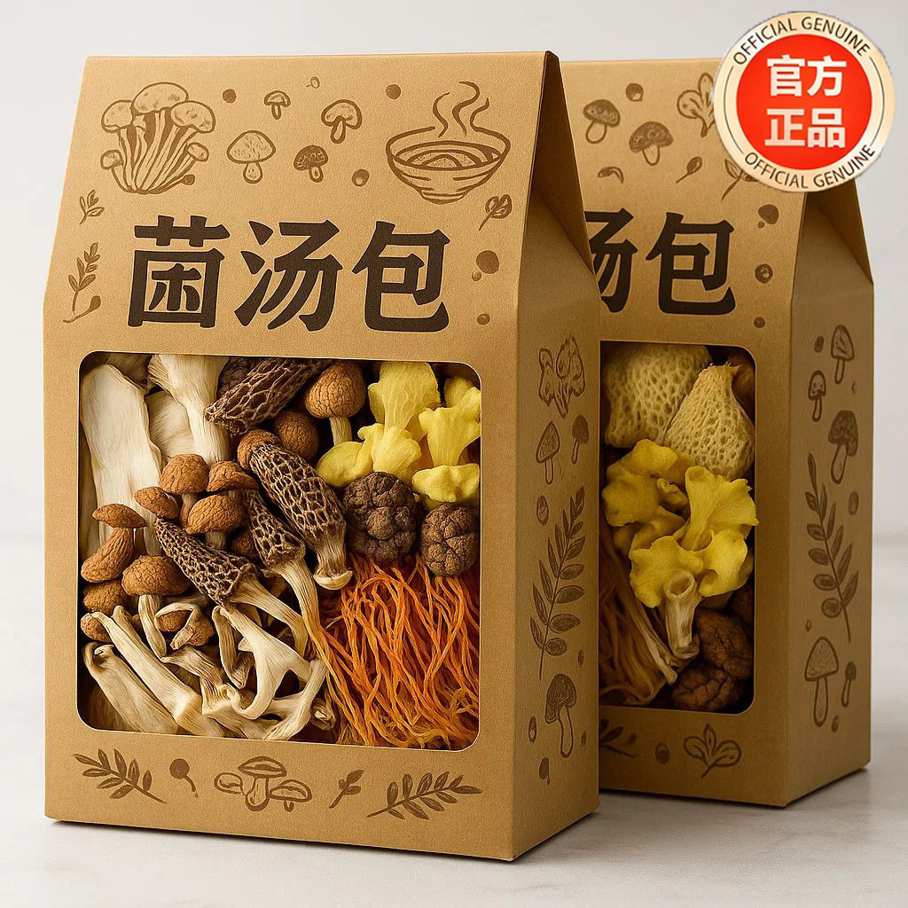 【央妈推荐】云南七彩菌汤包