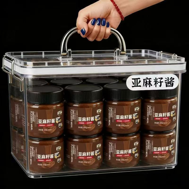 纯亚麻籽酱有机天然健康坚果风味油涂抹面包高亚麻酸调味料拌面酱
