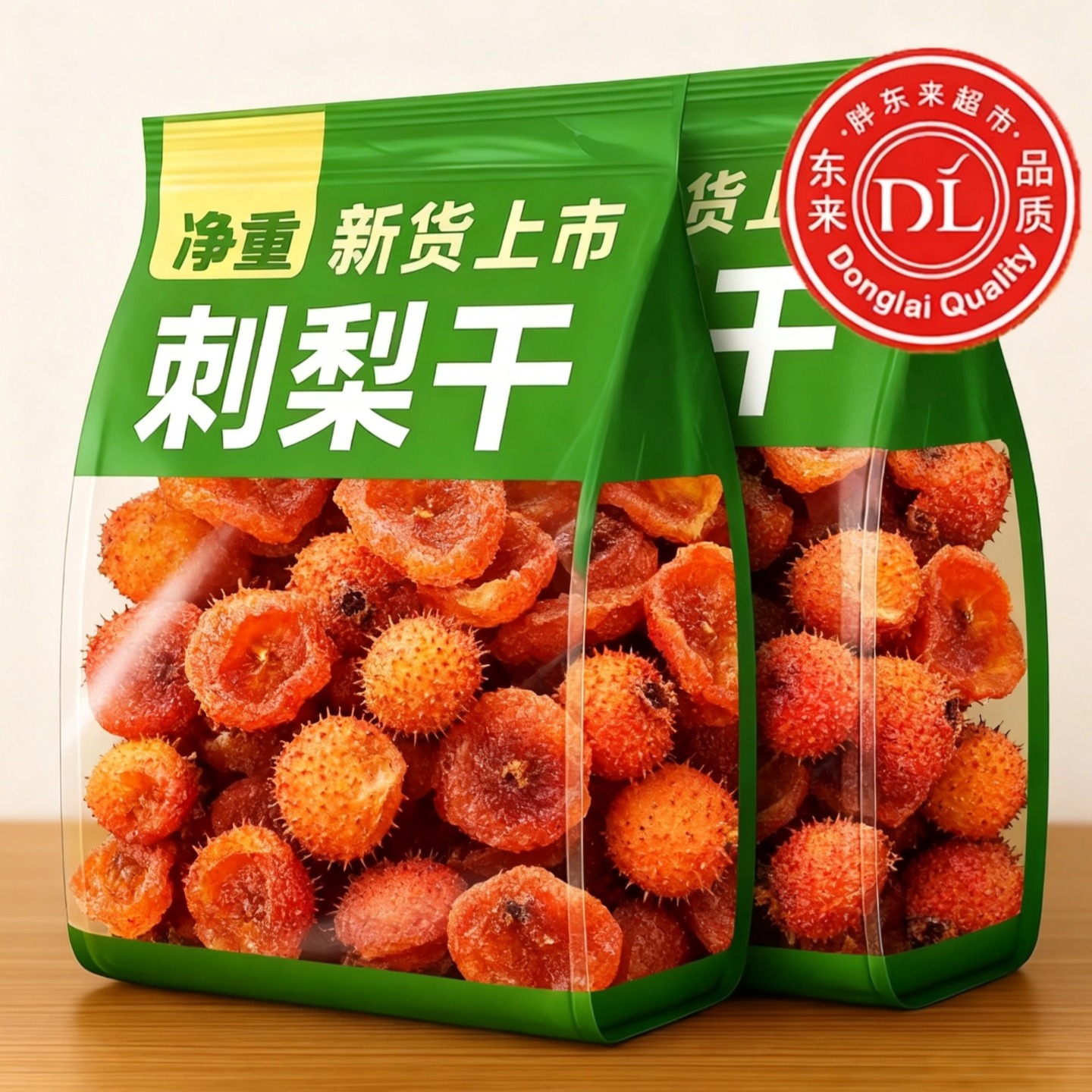 央妈推荐！贵州刺梨干官方旗舰店正宗特产野生果脯无蔗糖添加蜜饯