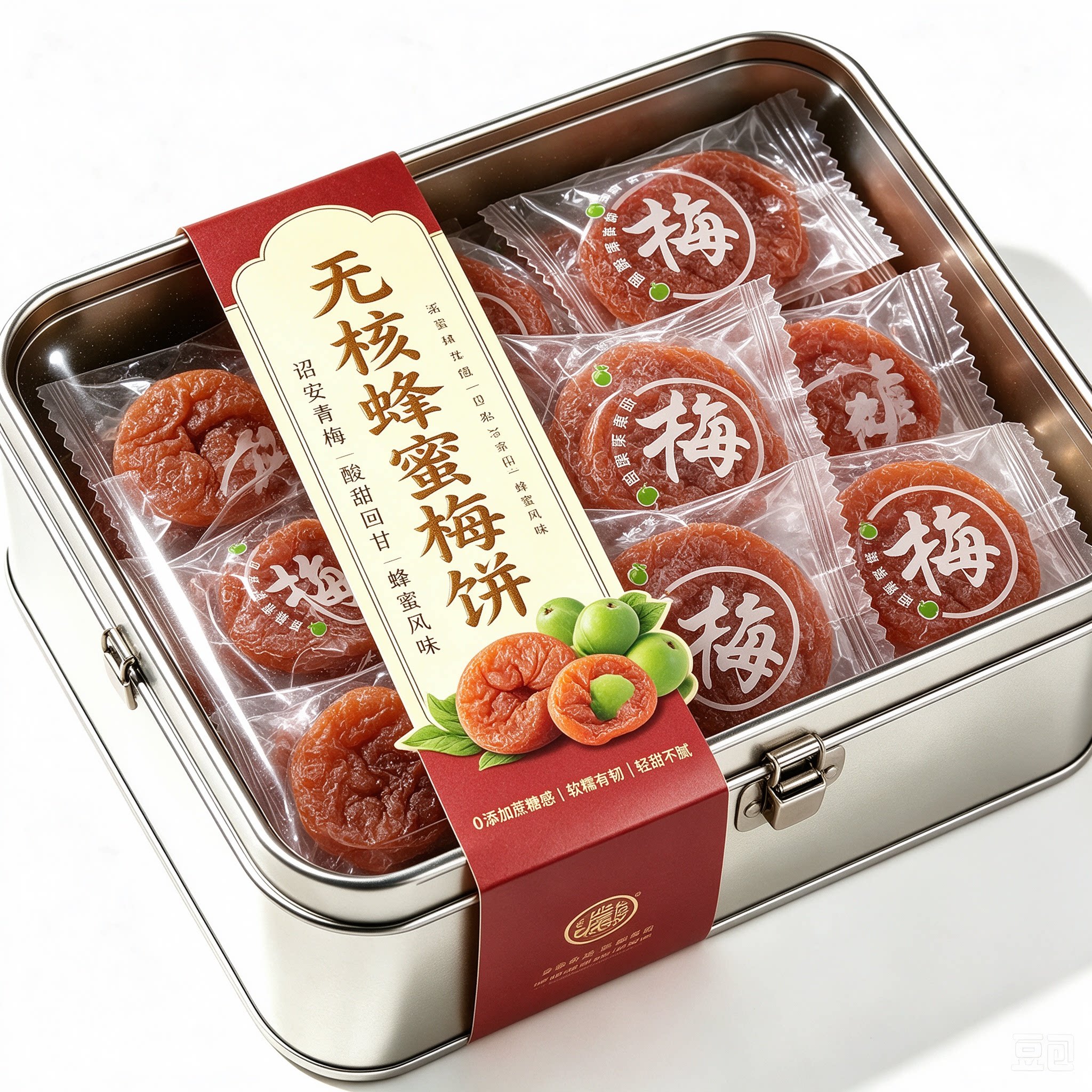 蜂蜜梅饼官方旗舰店日式梅饼蜜饯陈皮梅饼梅片青梅子紫苏邵安果脯