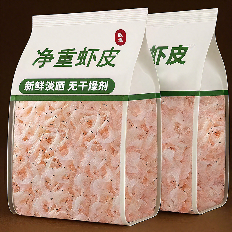 农科院热销！虾皮无盐淡干特级