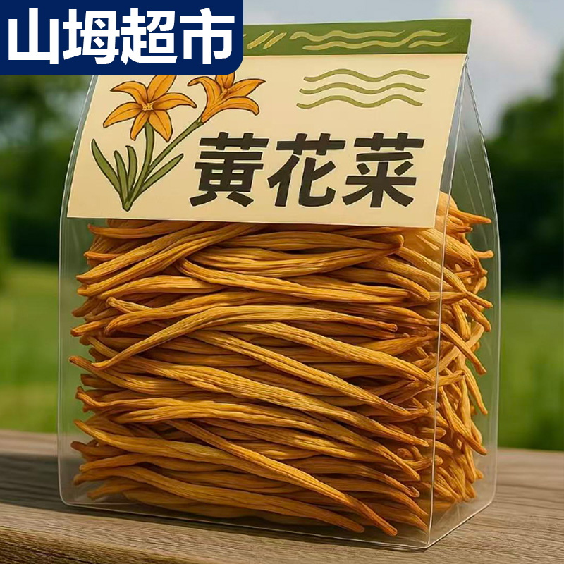 央妈推荐！农家特级黄花菜干货