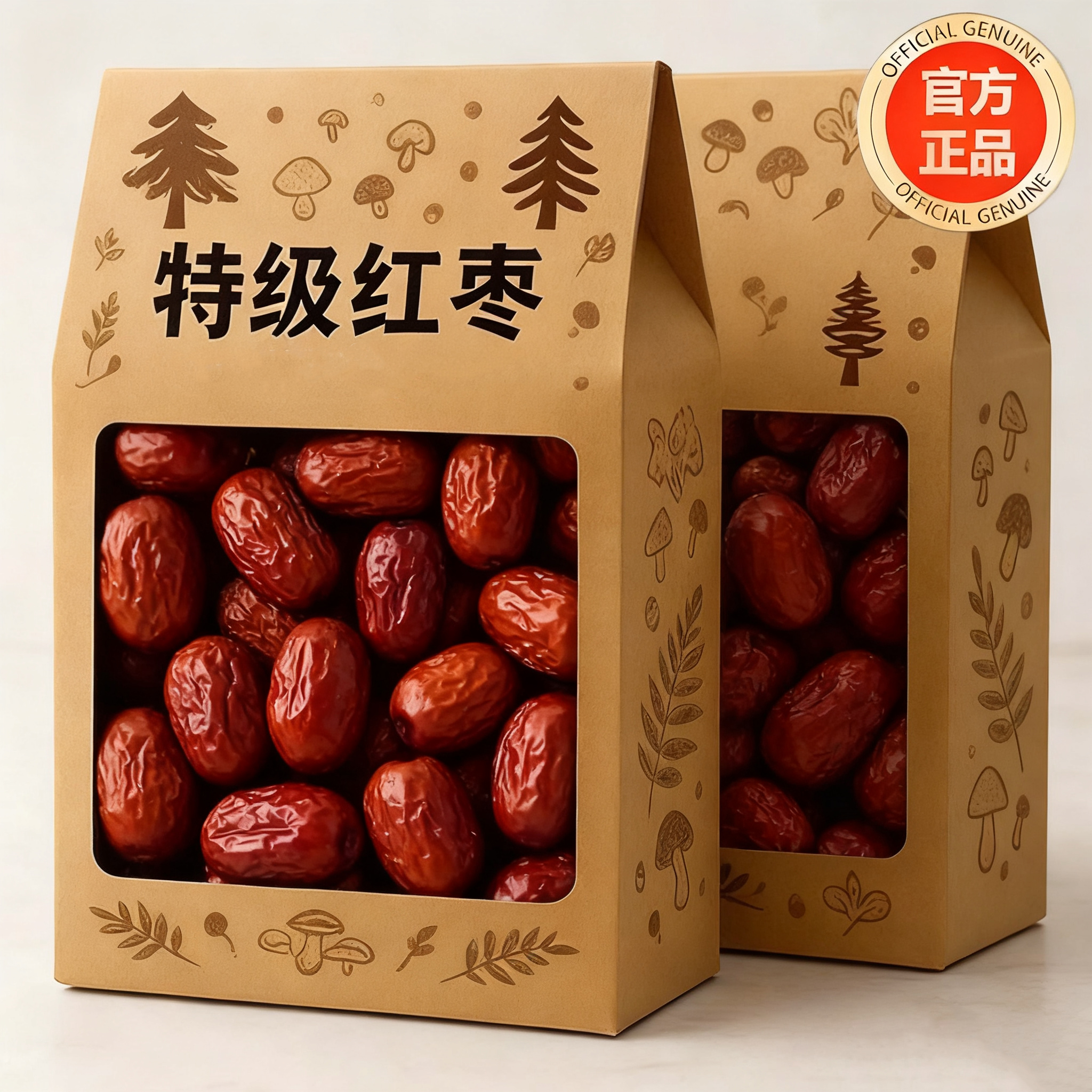 央妈推荐！红枣特级新疆特产官方旗舰店去皮去核若羌灰枣独立包装