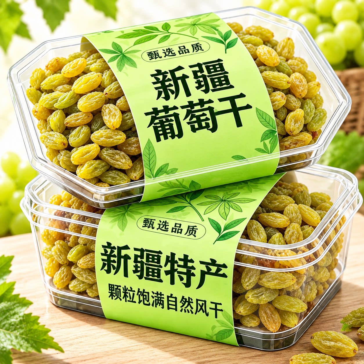 正宗新疆葡萄干特级超大免洗官方旗舰店精品即食香妃王提子