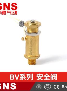 SNS神驰气动 BV系列安全阀 BV-01 BV-02 BV-03 BV-04 安全阀