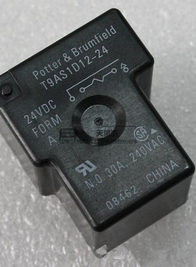 原装泰科TYCO功率继电器T9AS1D12-24 24V可替G8P-1A4P-24V