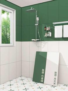 卫生间仿瓷砖墙贴防水防潮淋浴间厕所墙面翻新铝塑板肤感墙纸自粘