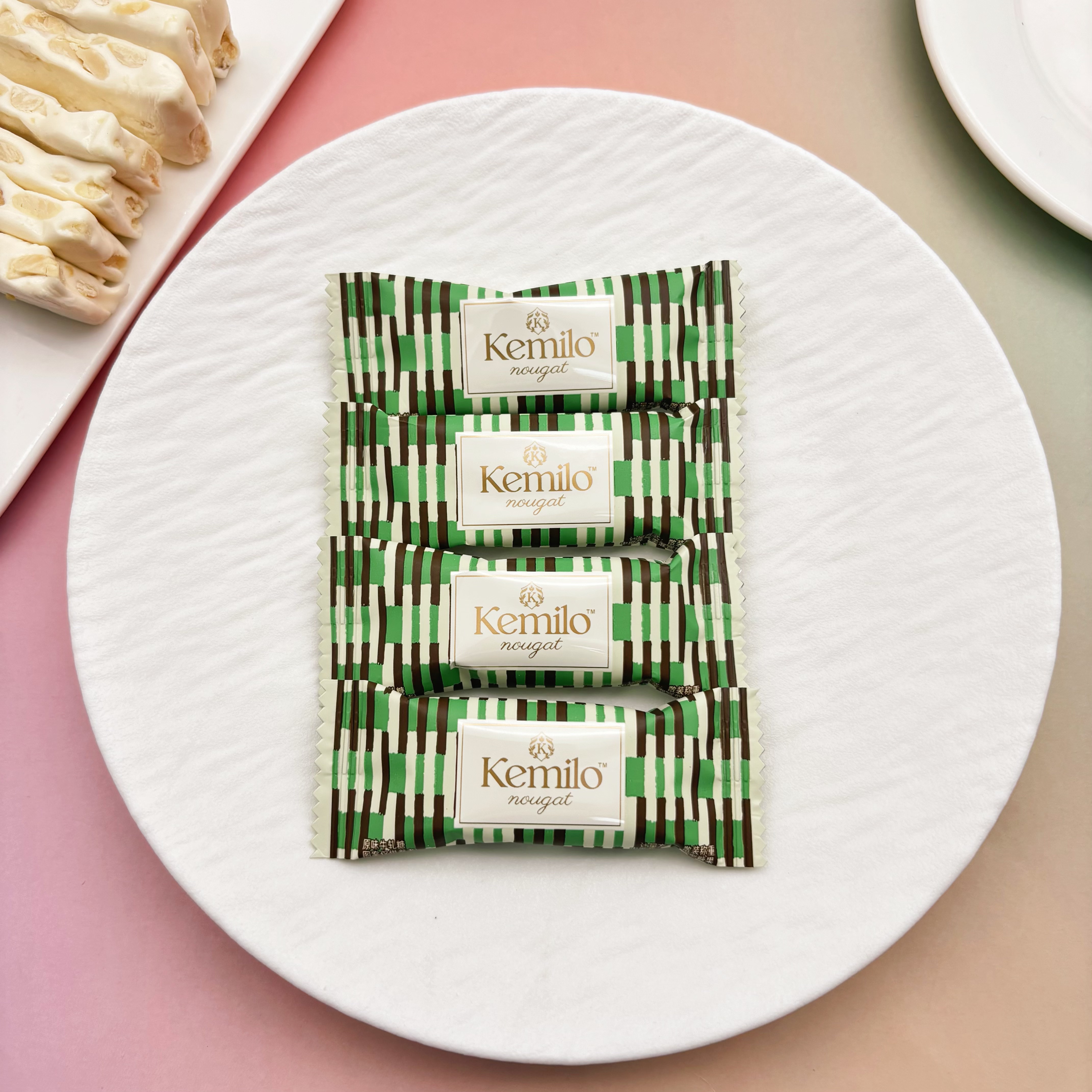 KEMILO可米洛原味牛轧糖结婚喜糖高颜值婚糖休闲小零食糖果茶点心