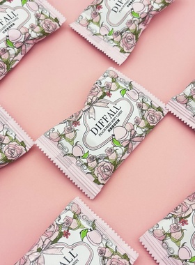 DIFFALL白桃味夹心软糖喜糖婚糖高颜值糖果休闲小零食伴手礼散装